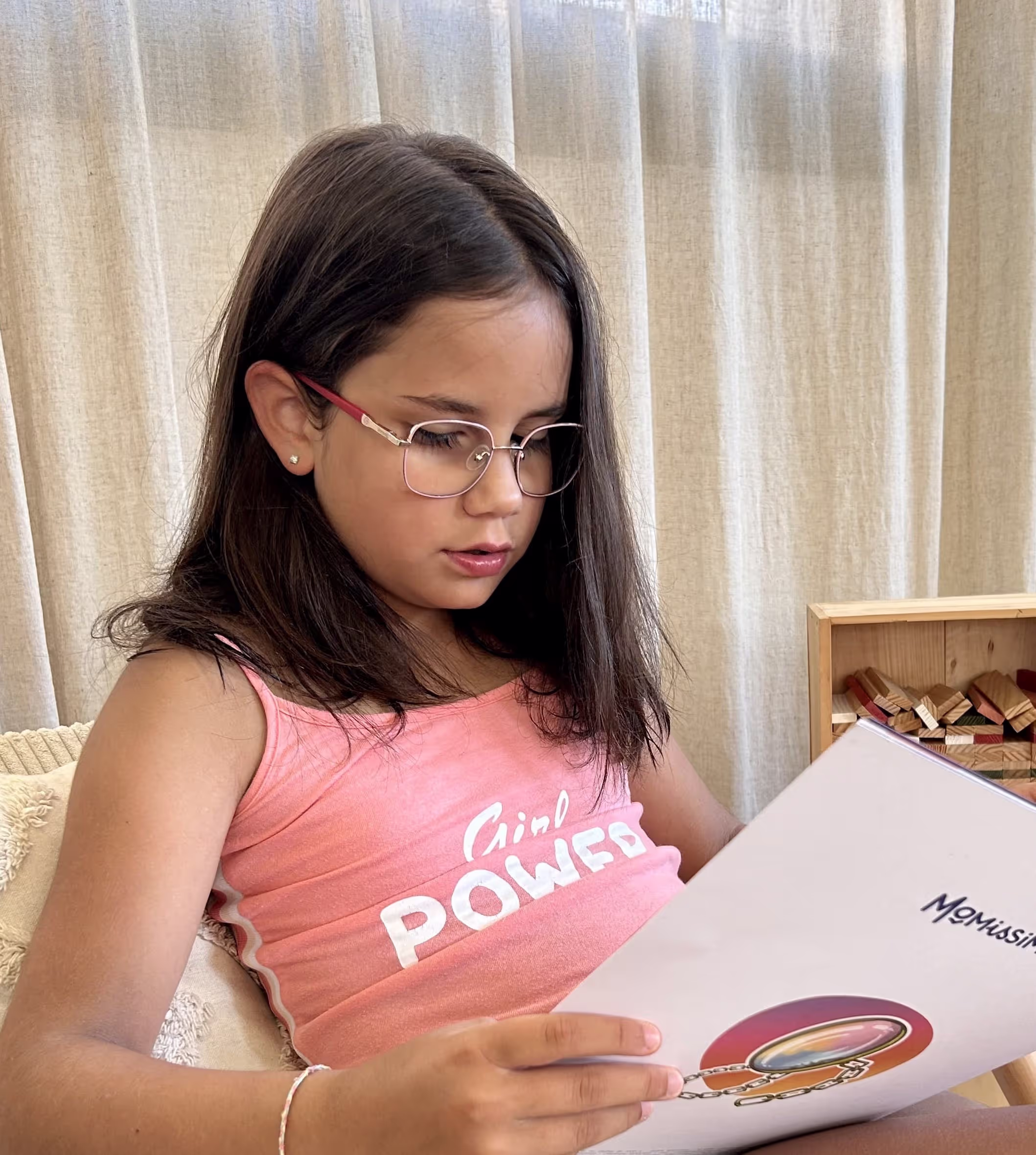 Sidonie 8ans, fait partie de la tribu Mômissime
